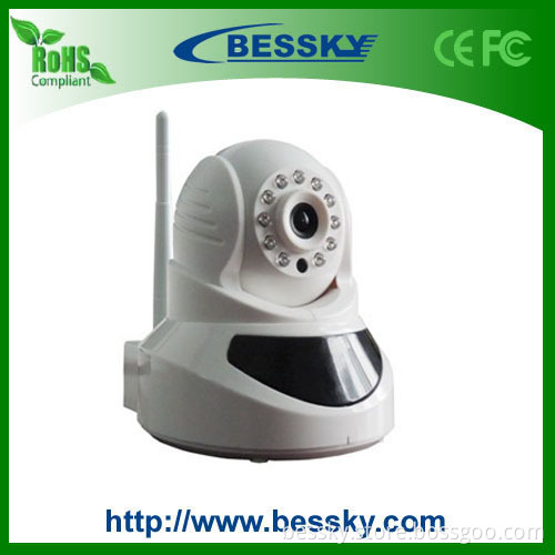 P2p WiFi 1.0MP H. 264 PTZ Dome IP Camera Wireless (BE-IPH01W)